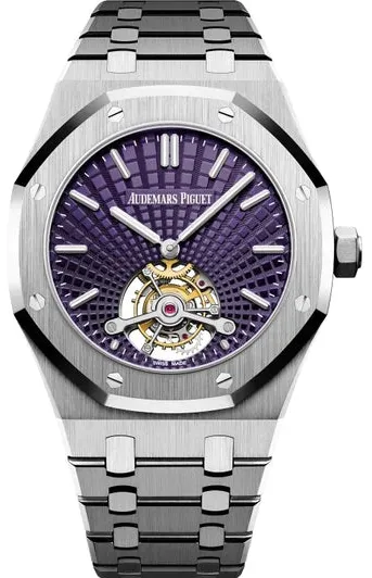 Audemars Piguet Royal Oak Tourbillon 26522ST.OO.1220ST.01 41mm Stainless steel Purple