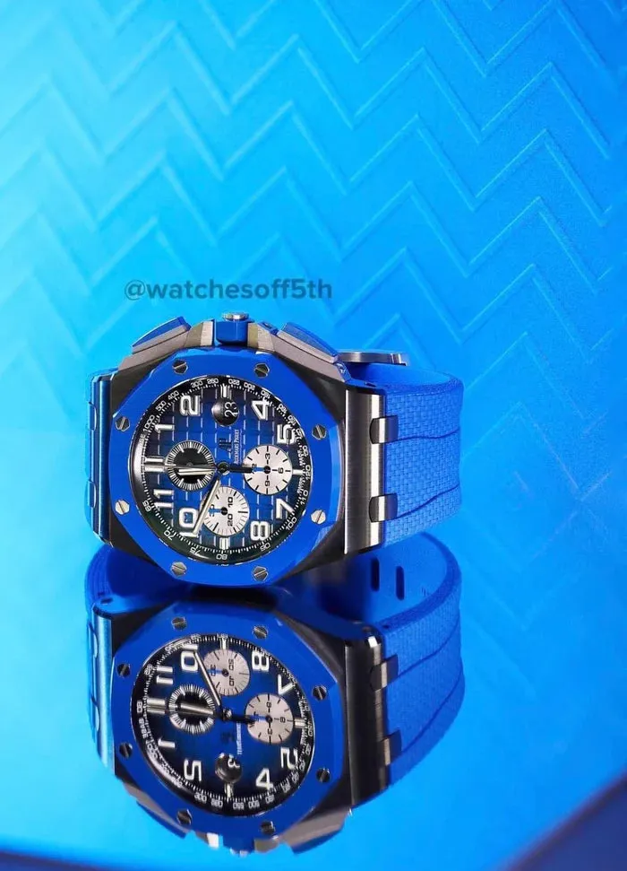 Audemars Piguet Royal Oak Offshore 26405CE.OO.A030CA.01 44mm Ceramic Blue 2