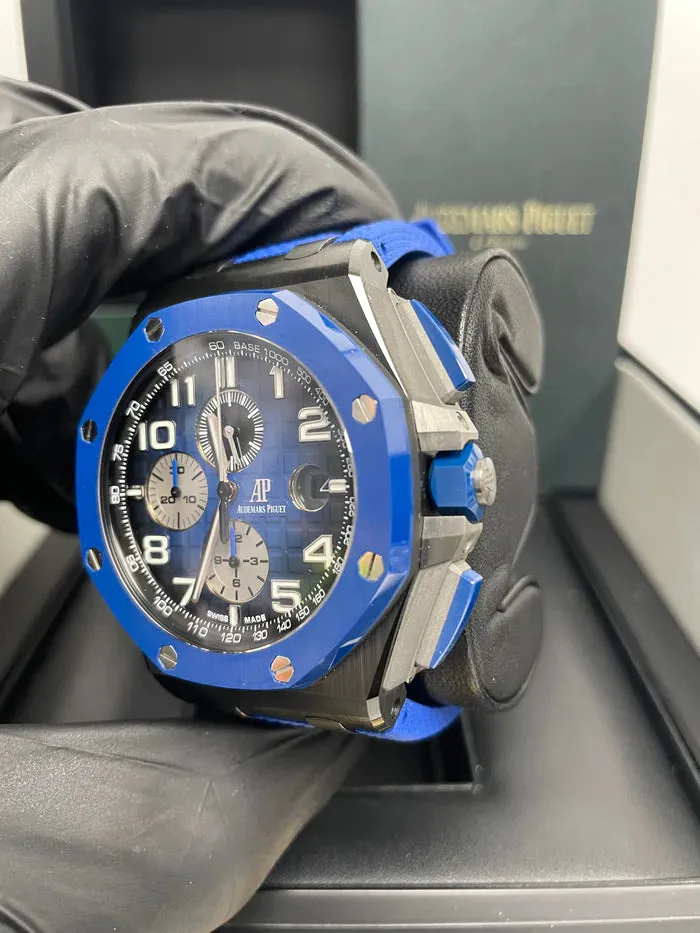 Audemars Piguet Royal Oak Offshore 26405CE.OO.A030CA.01 44mm Ceramic Blue 8