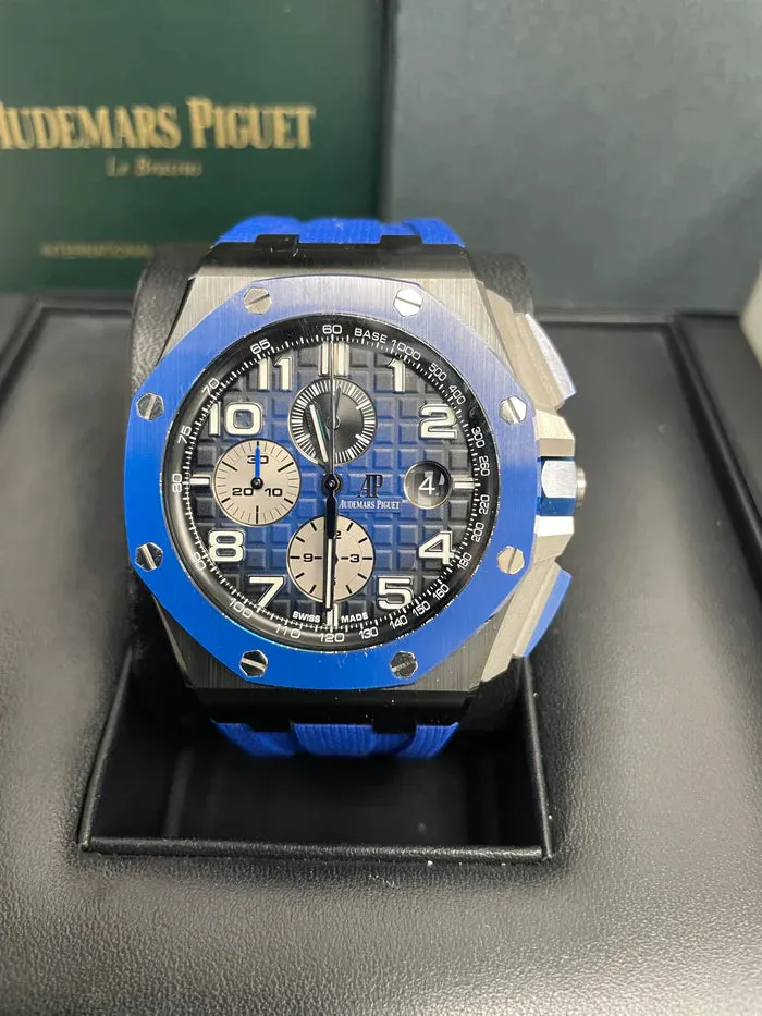 Audemars Piguet Royal Oak Offshore 26405CE.OO.A030CA.01 44mm Ceramic Blue 12