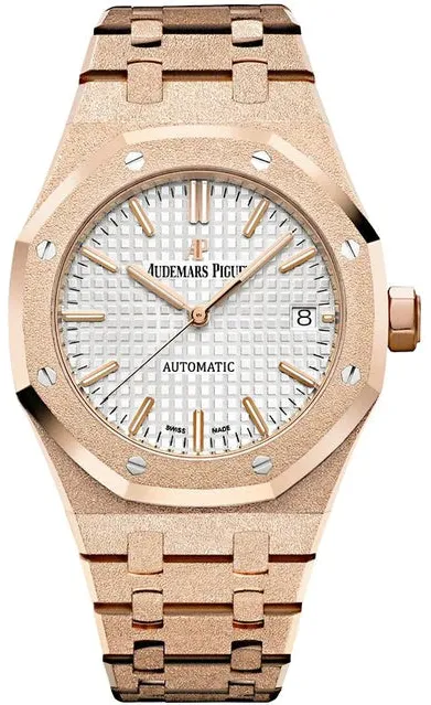 Audemars Piguet Royal Oak 15454OR.GG.1259OR.01 37mm 18K   Silver