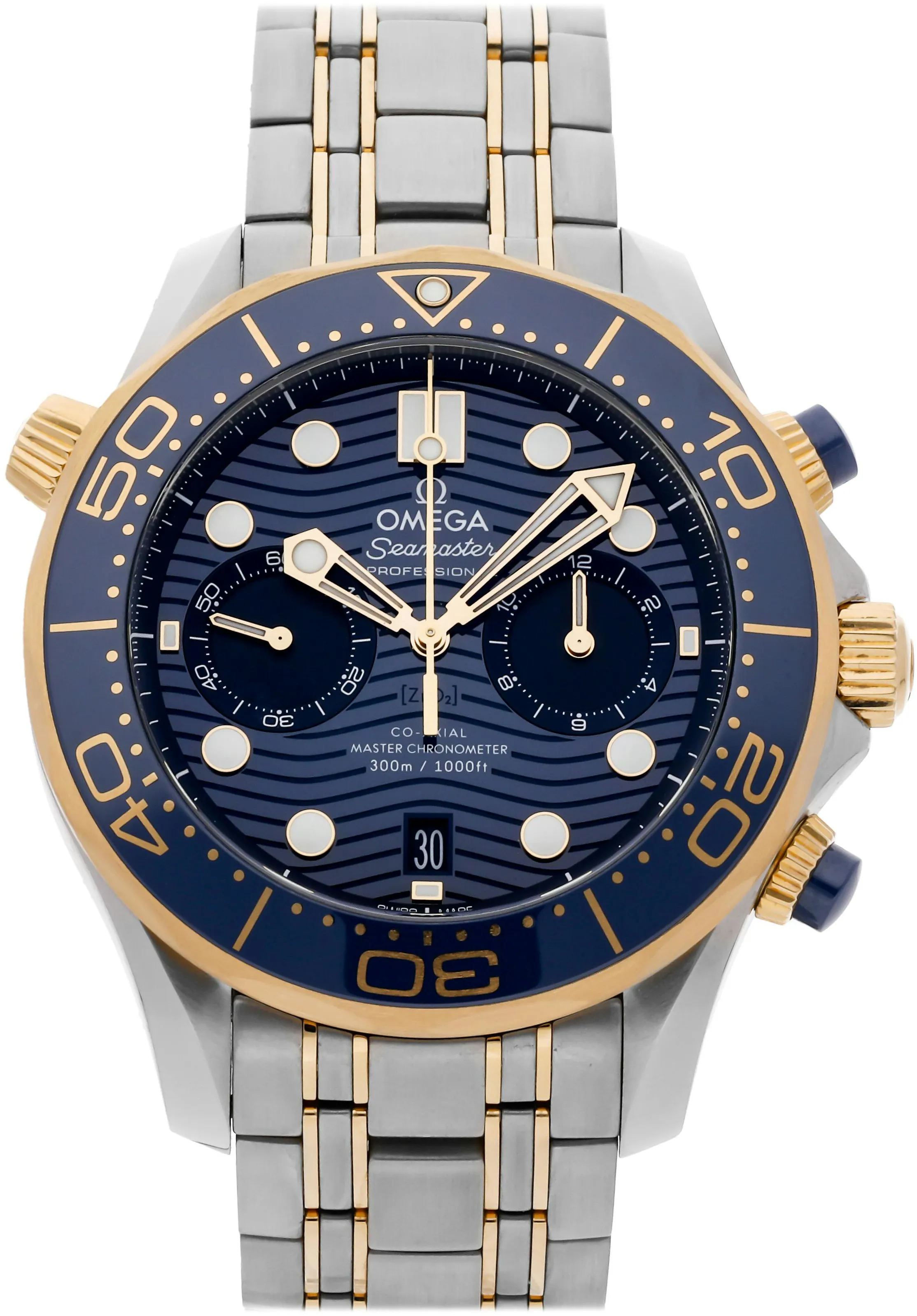 Omega Seamaster Diver 300M 210.20.44.51.03.001 44mm Stainless steel Blue