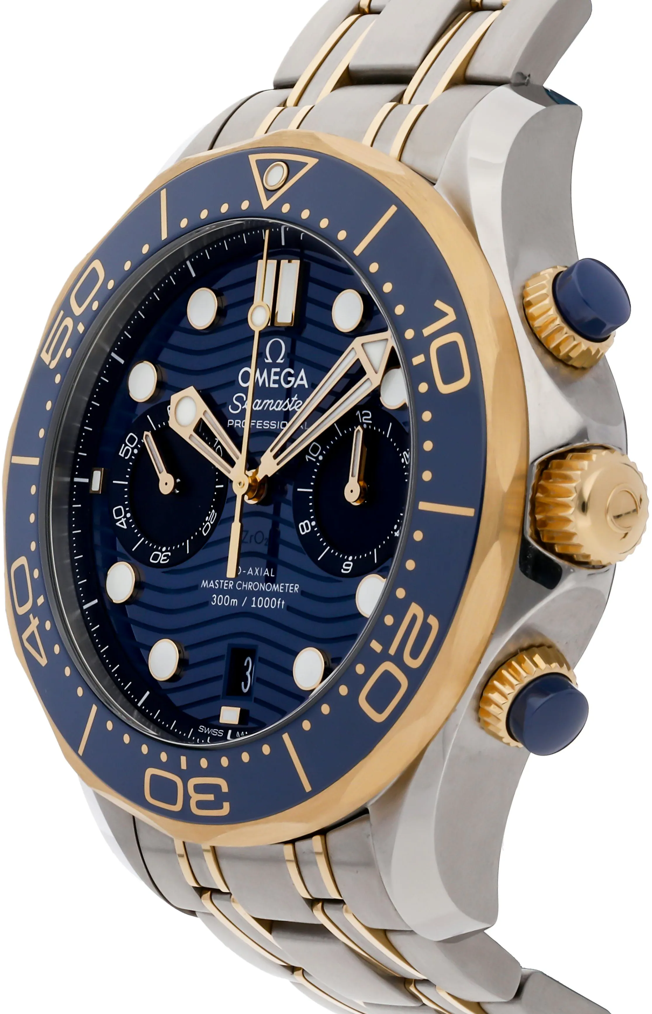 Omega Seamaster Diver 300M 210.20.44.51.03.001 44mm Stainless steel Blue 1