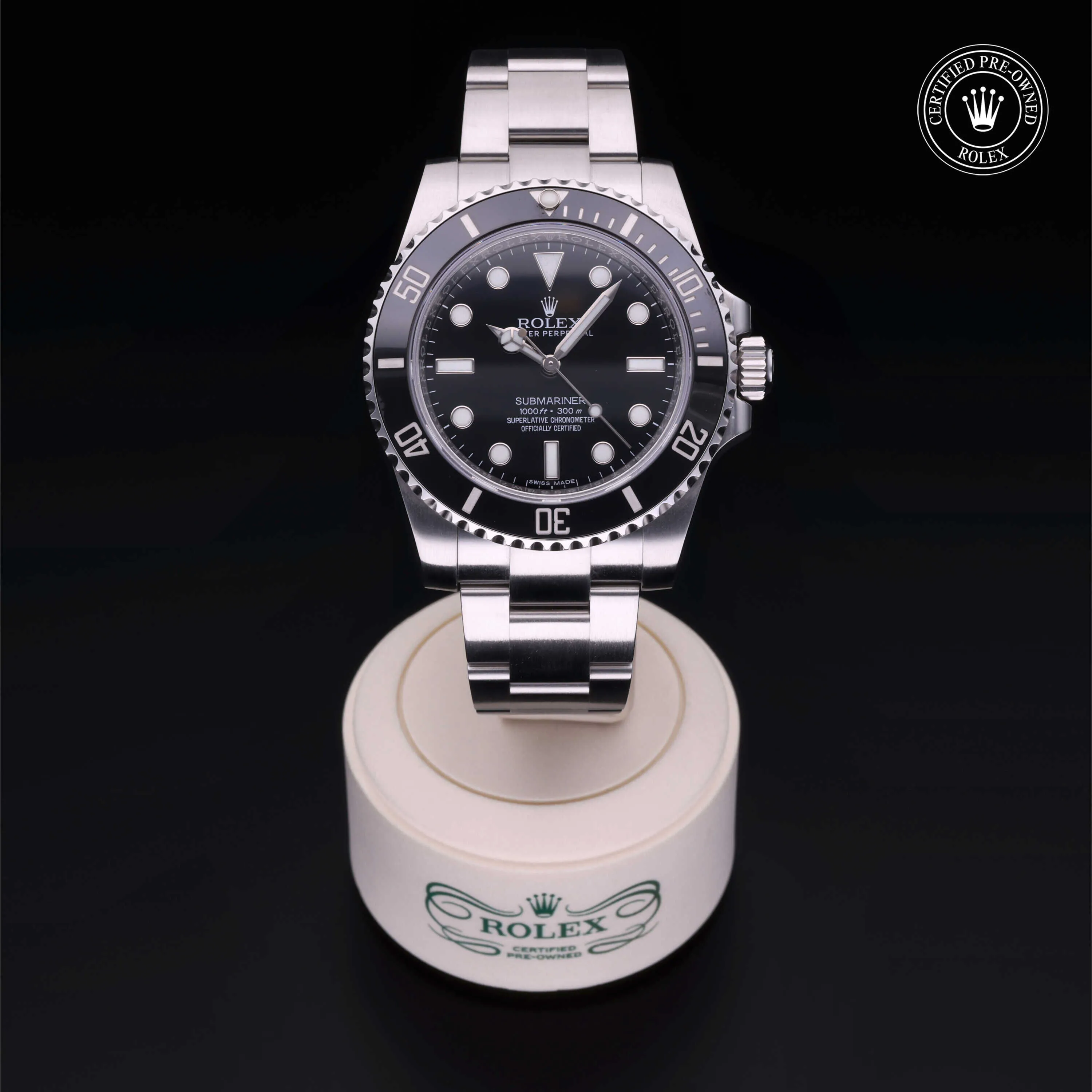 Rolex Submariner 114060 40mm Stainless steel Black 3