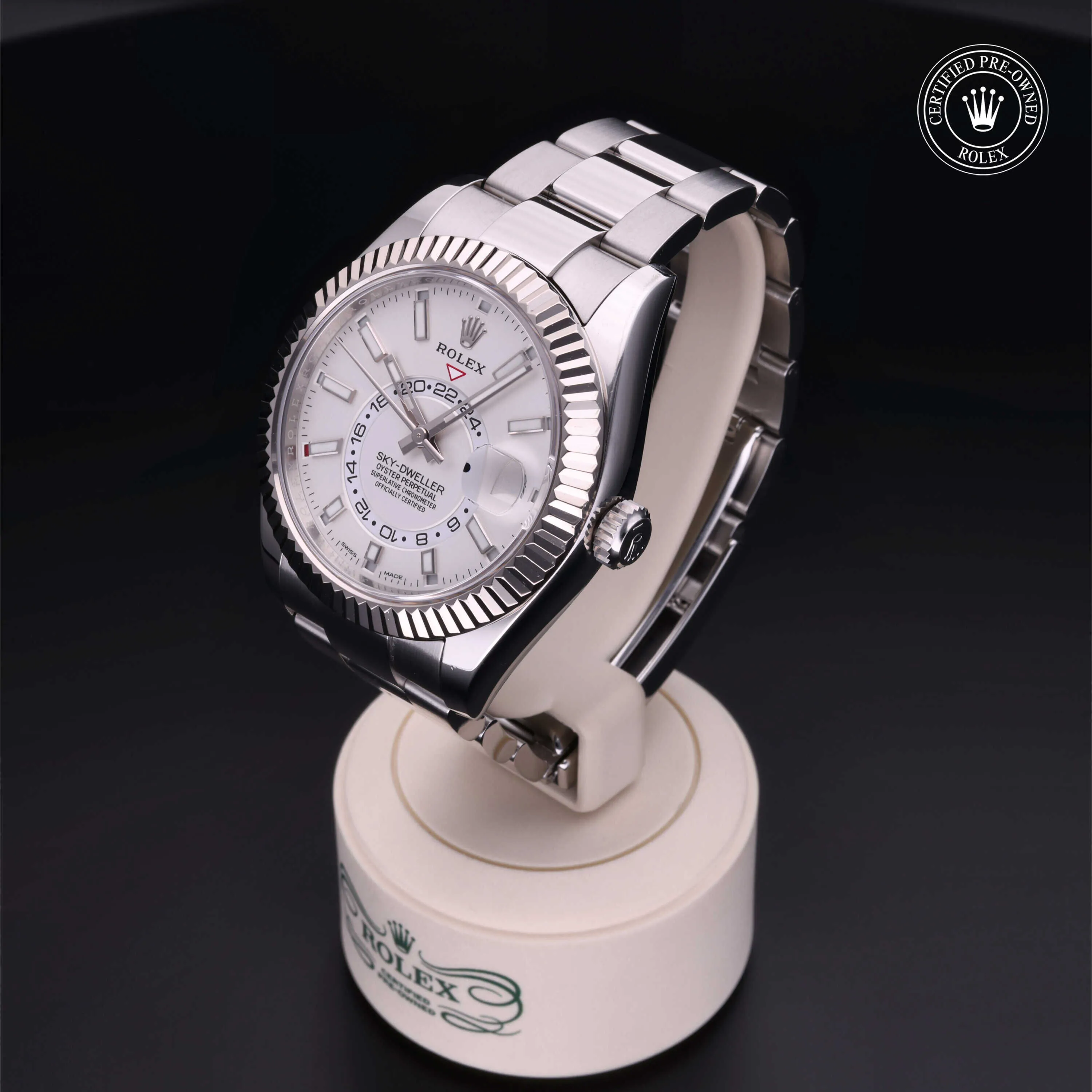 Rolex Sky-Dweller 326934 42mm Stainless steel White 2