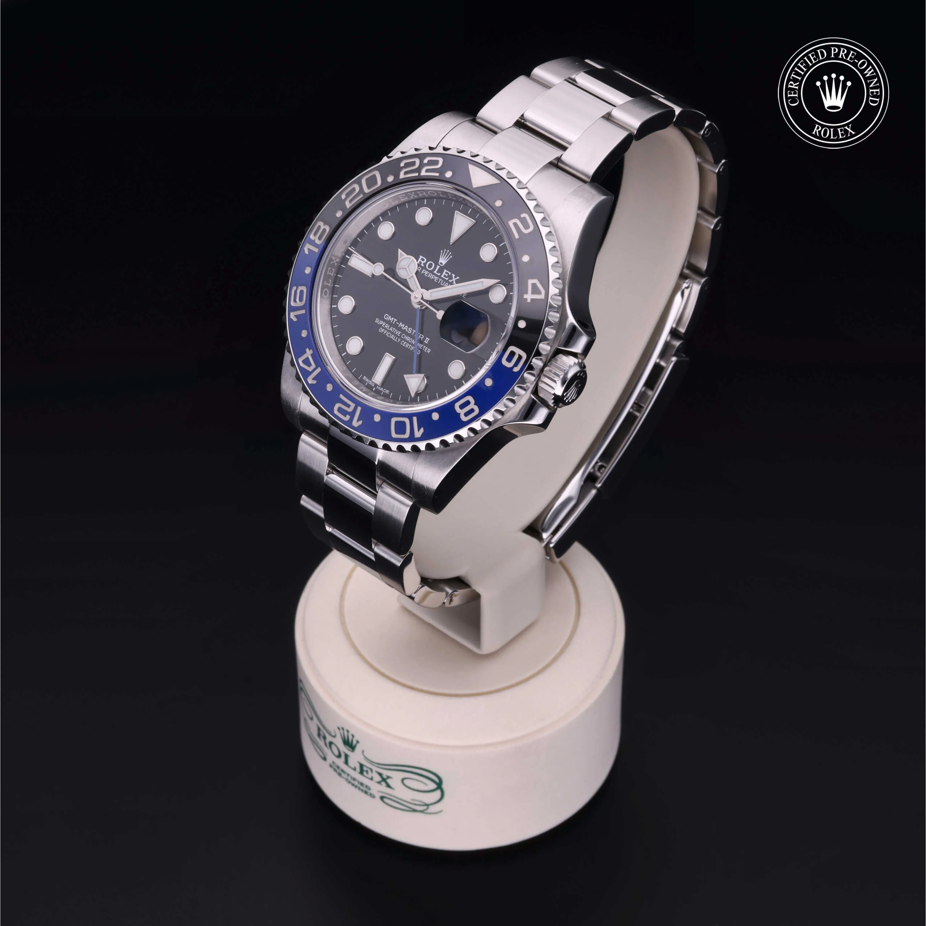 Rolex GMT-Master II 116710BLNR 40mm Stainless steel Black 2