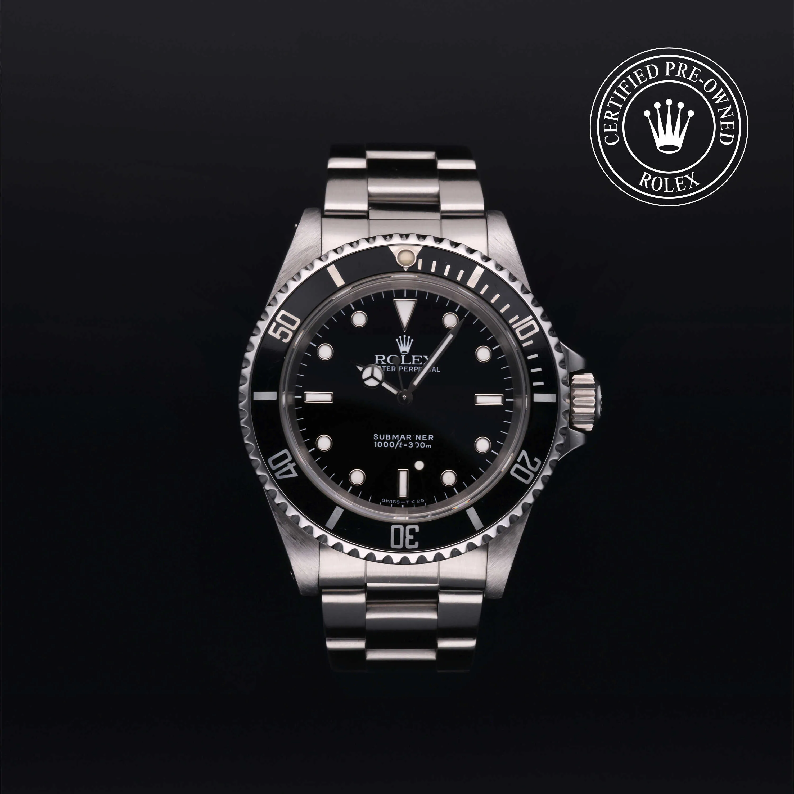 Rolex Submariner 14060M 40mm Oystersteel Black