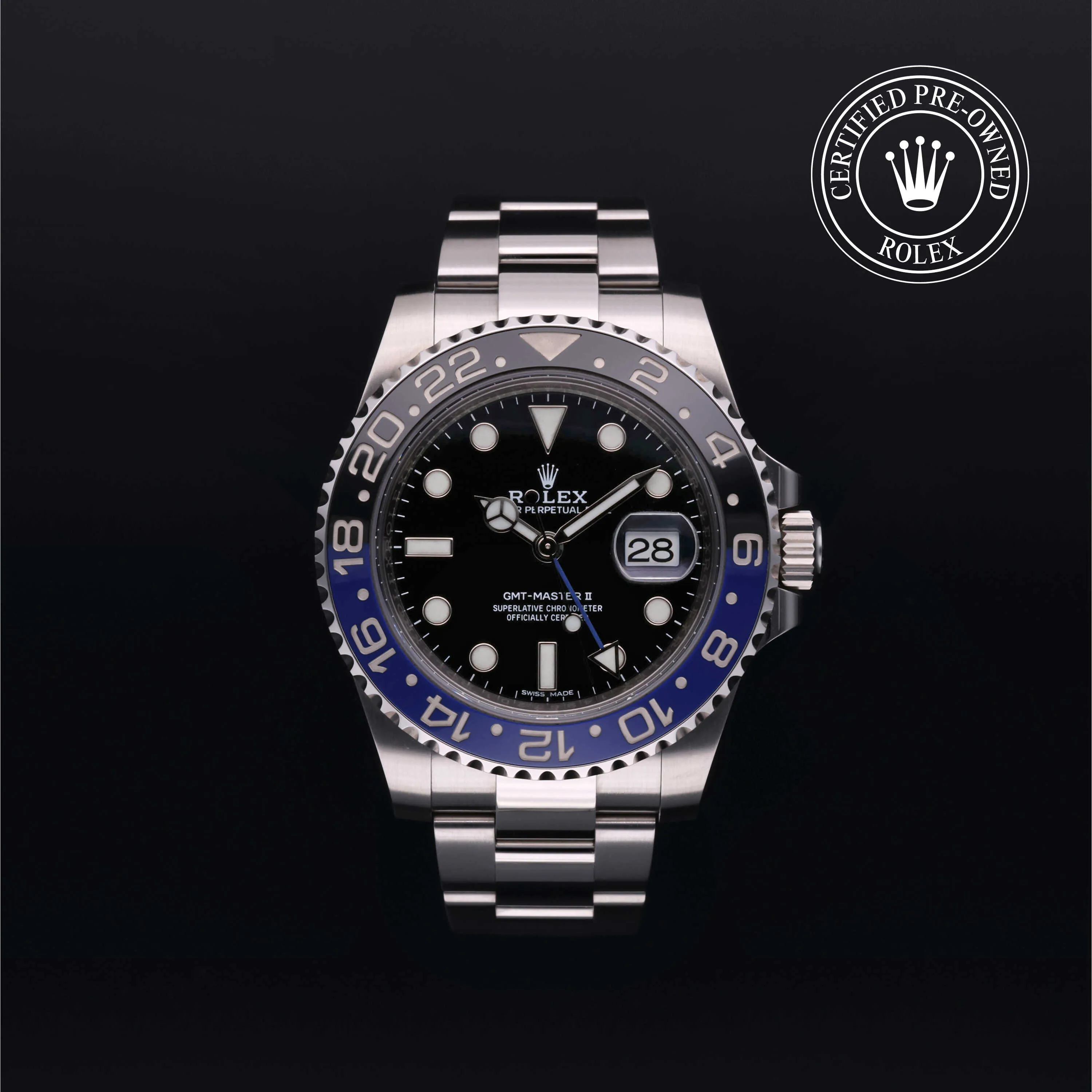 Rolex GMT-Master II 116710BLNR 40mm Oystersteel NERO