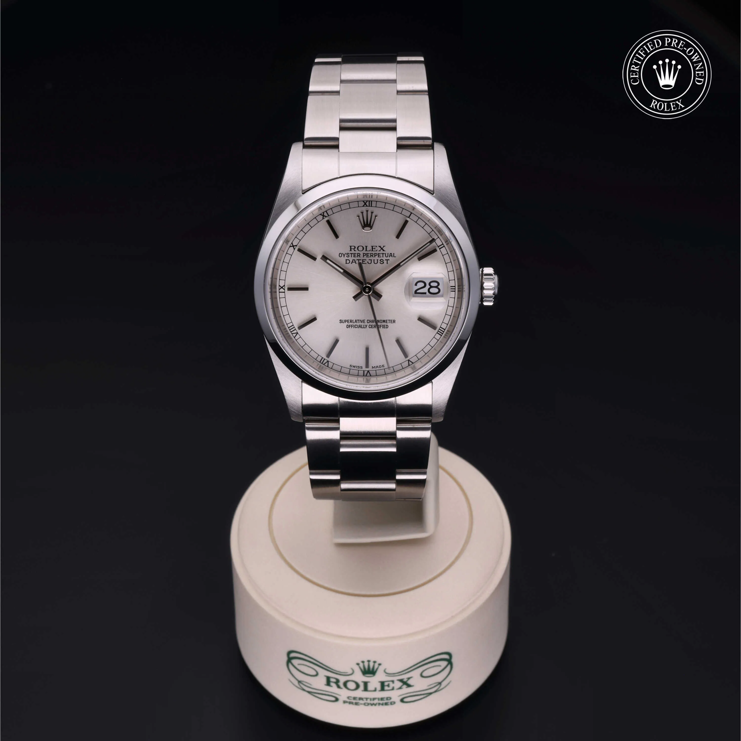 Rolex Datejust 36 16200 36mm Oystersteel Silver 1