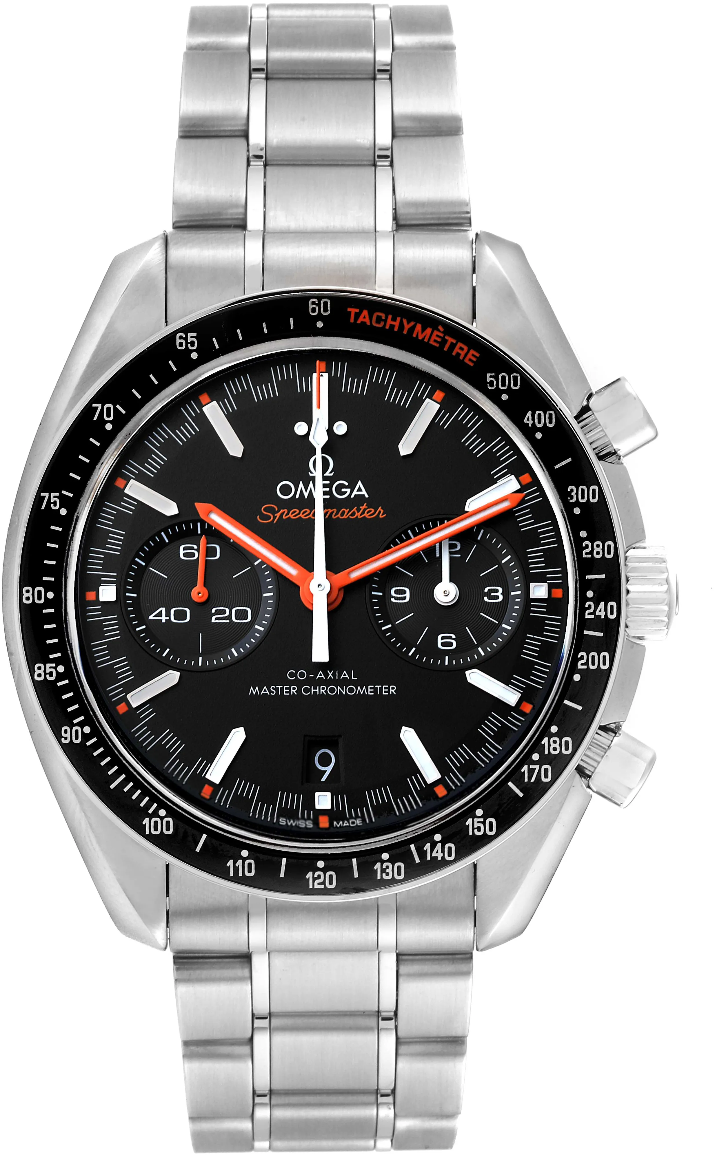 Omega Speedmaster Racing 329.30.44.51.01.002 44.5mm Stainless steel Black