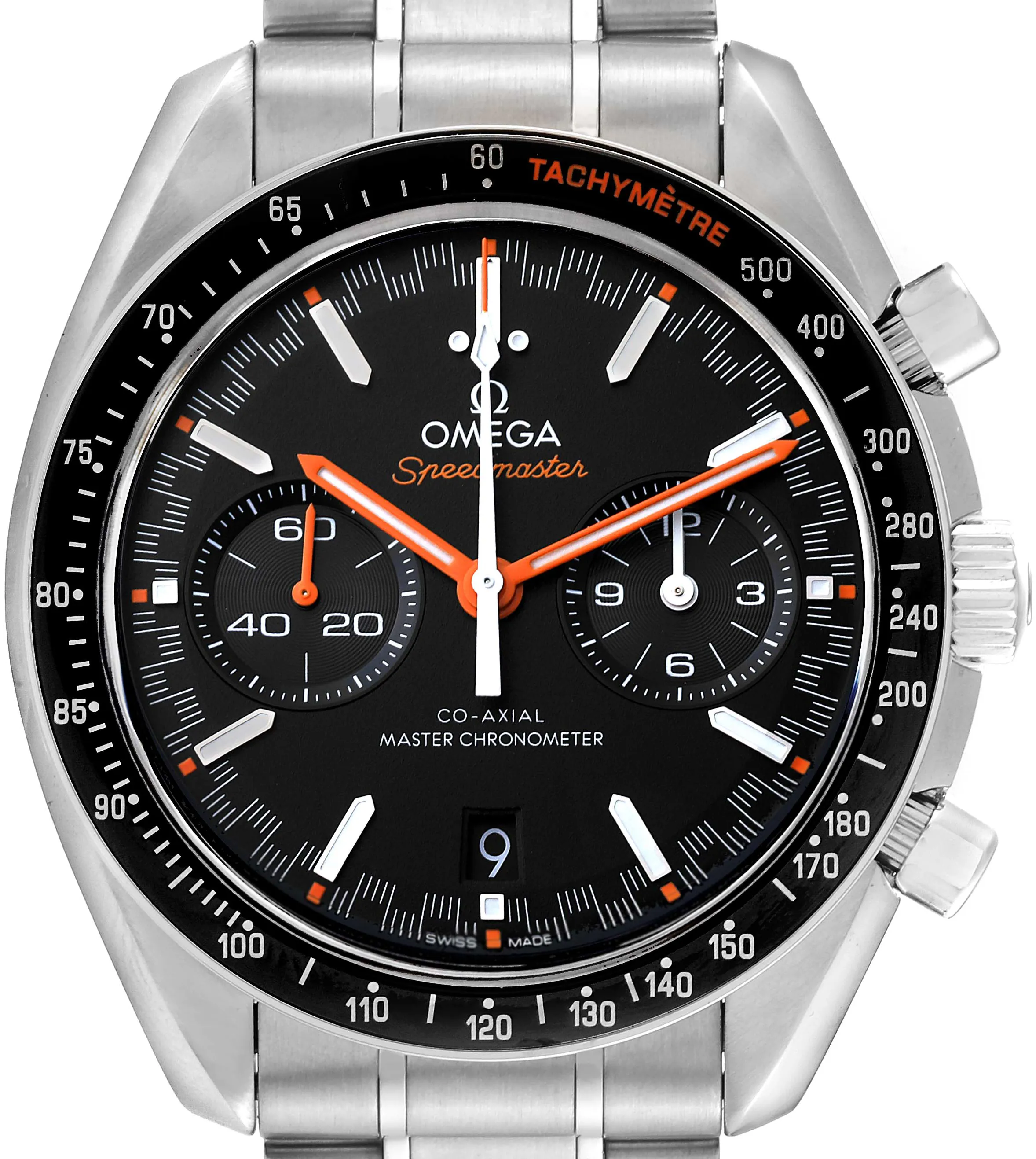 Omega Speedmaster Racing 329.30.44.51.01.002 44.5mm Stainless steel Black 1