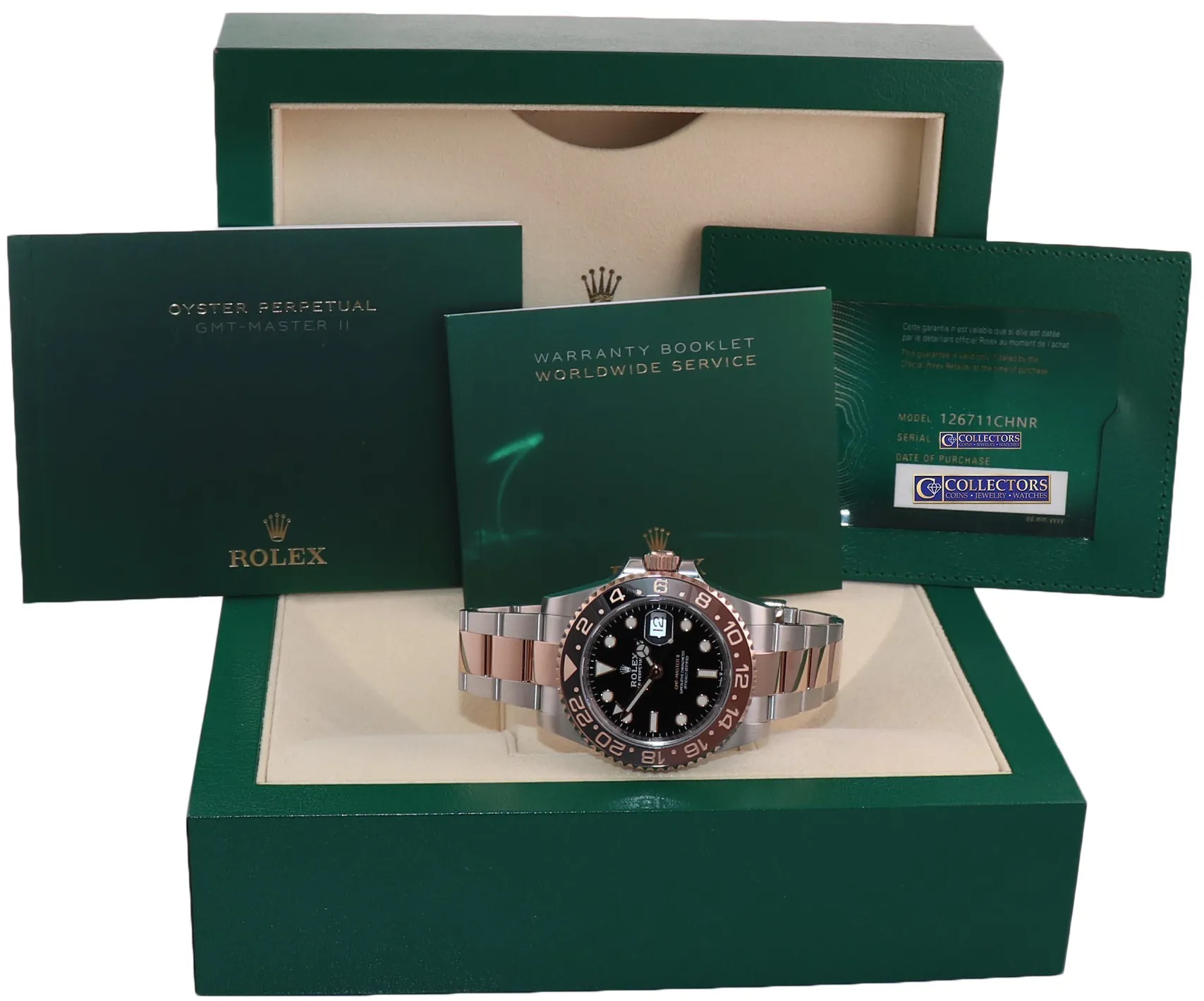 Rolex GMT-Master II 126711CHNR 40mm Rose gold and steel Black 6