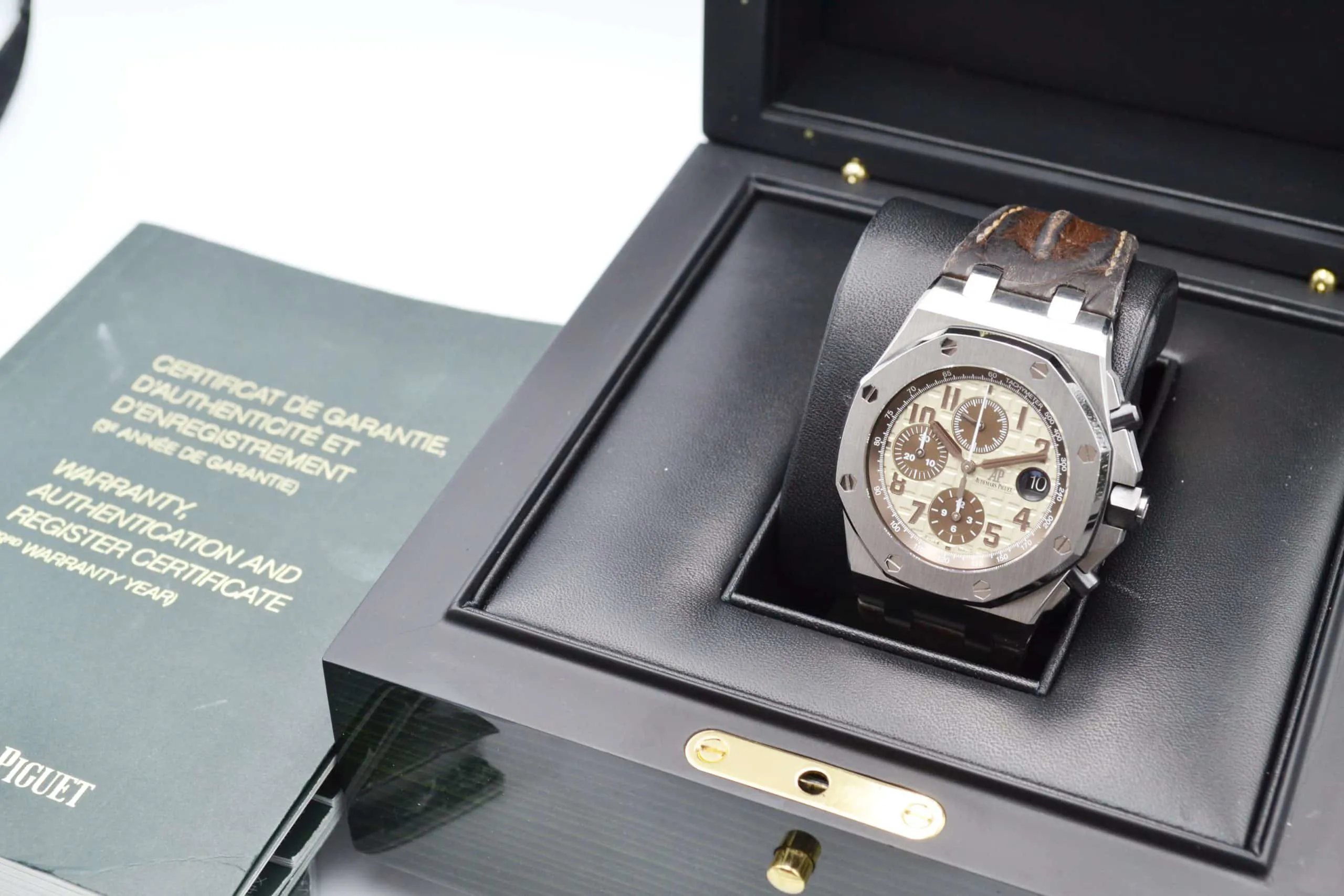 Audemars Piguet Royal Oak Offshore 26470ST.OO.A801CR.01 42mm Staal Beige 6