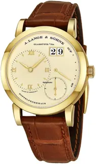 A. Lange & Söhne Lange 1 101.021 Yellow gold Silver