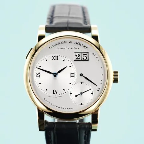 A. Lange & Söhne Lange 1 101.022 38.5mm Yellow gold Silver 1