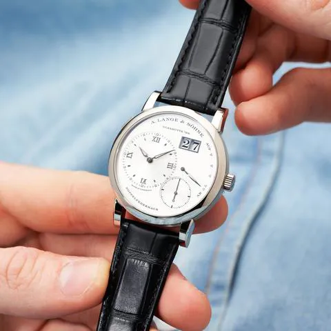 A. Lange & Söhne Lange 1 191.039 38mm White gold Silver 1