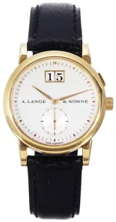 A. Lange Langematik 105.021 Yellow gold Silver