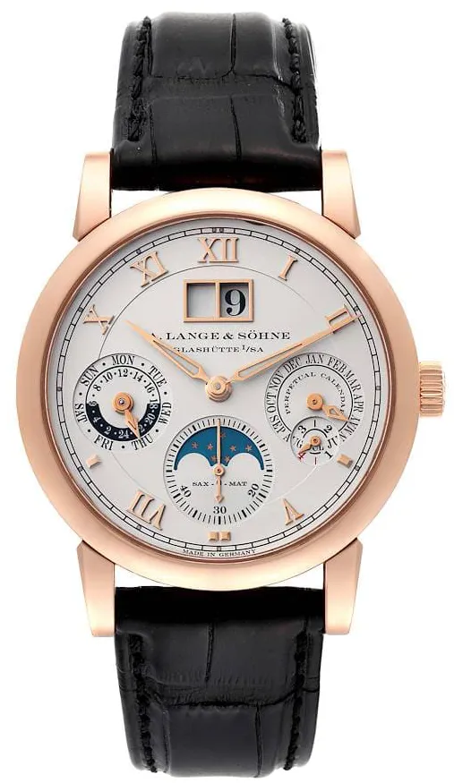 A. Lange & Söhne Langematik 310.032 38.5mm Rose gold Silver