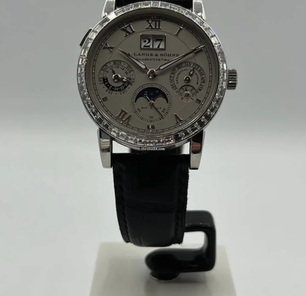 A. Lange & Söhne Langematik Perpetual 820.046E 38.5mm Platinum Silver