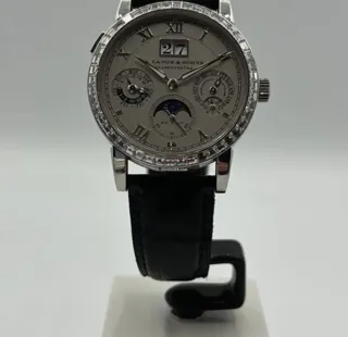 A. Lange Langematik Perpetual 820.046E Platinum Silver