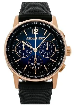 Audemars Piguet Code 11.59 26393OR.OO.A028CR.01 41mm Rose gold Blue