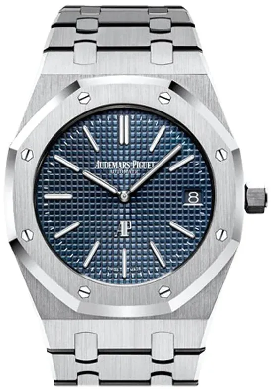 Audemars Piguet Royal Oak 15202ST.OO.1240ST.01 39mm Stainless steel Blue