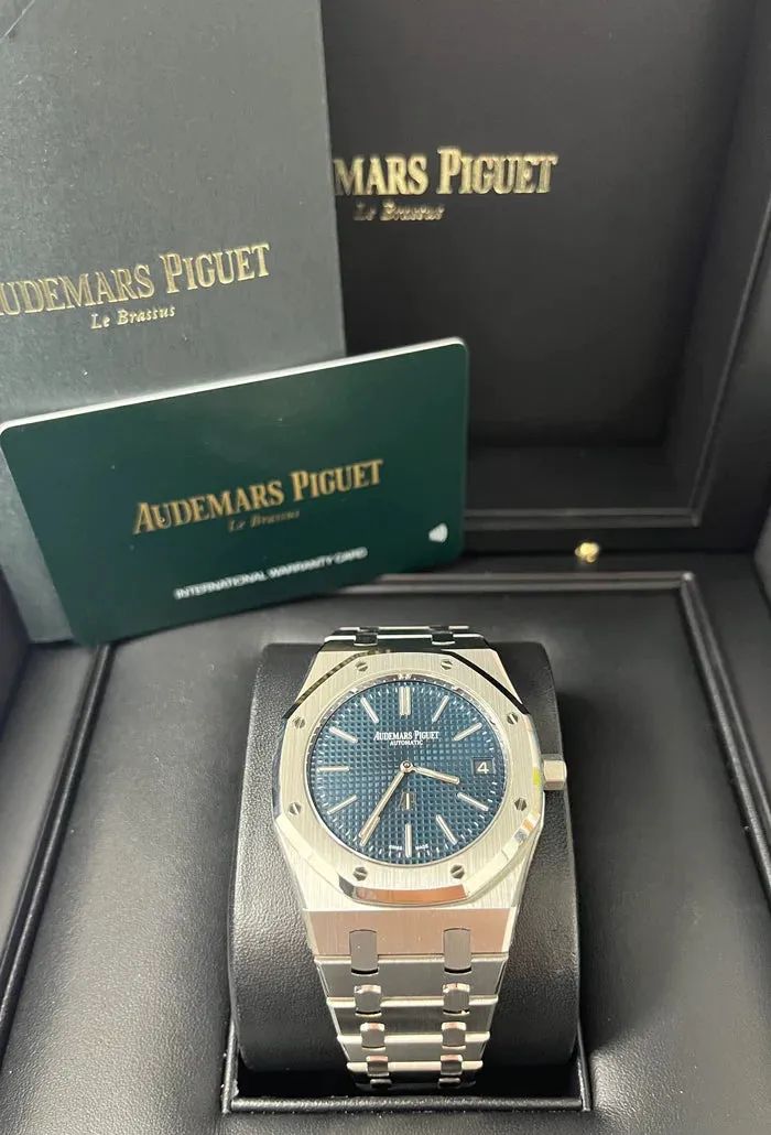 Audemars Piguet Royal Oak 15202ST.OO.1240ST.01 39mm Stainless steel Blue 5