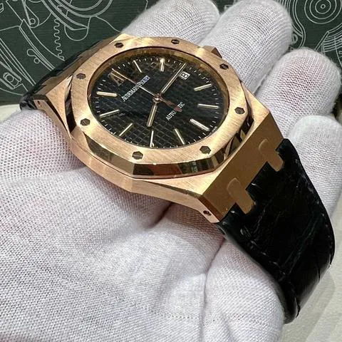 Audemars Piguet Royal Oak 15300OR.OO.D002CR.01 39mm Rose gold Black 2