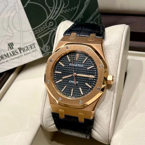 Audemars Piguet Royal Oak 15300OR.OO.D002CR.01 39mm Rose gold Black 7