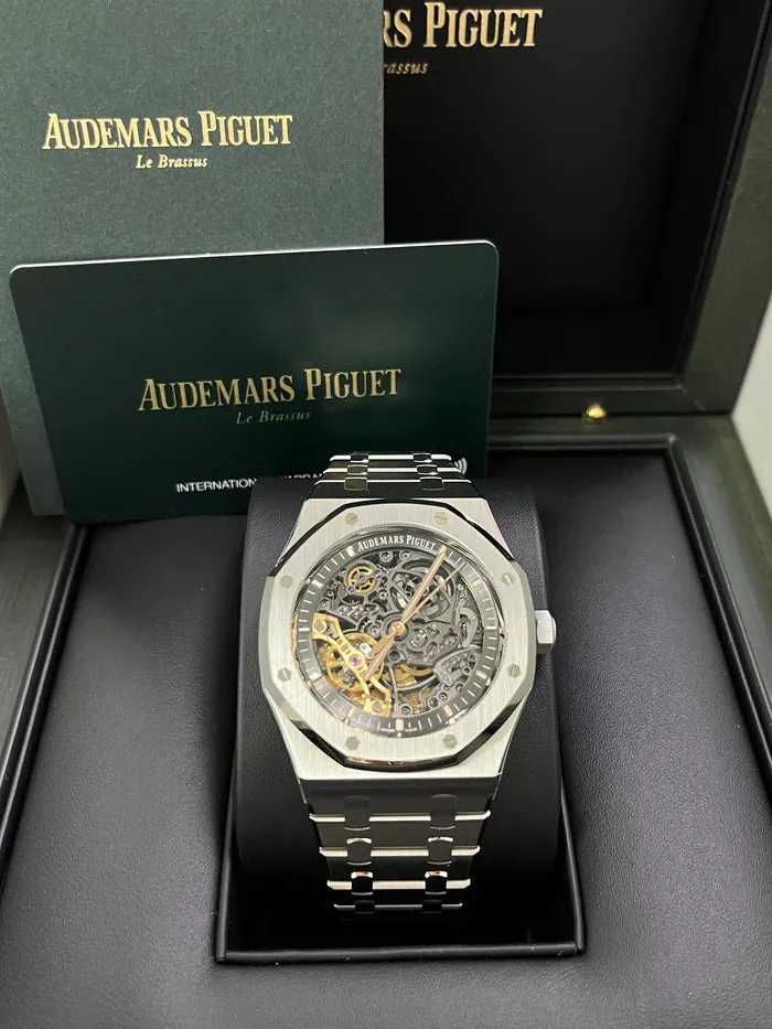 Audemars Piguet Royal Oak 15407ST.OO.1220ST.01 41mm Stainless steel Slate grey 4