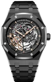 Audemars Piguet Royal Oak 15416CE.OO.1225CE.01 Black ceramic Skeletonized