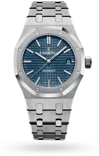 Audemars Piguet Royal Oak 15450ST.OO.1256ST.03 Stainless steel Blue