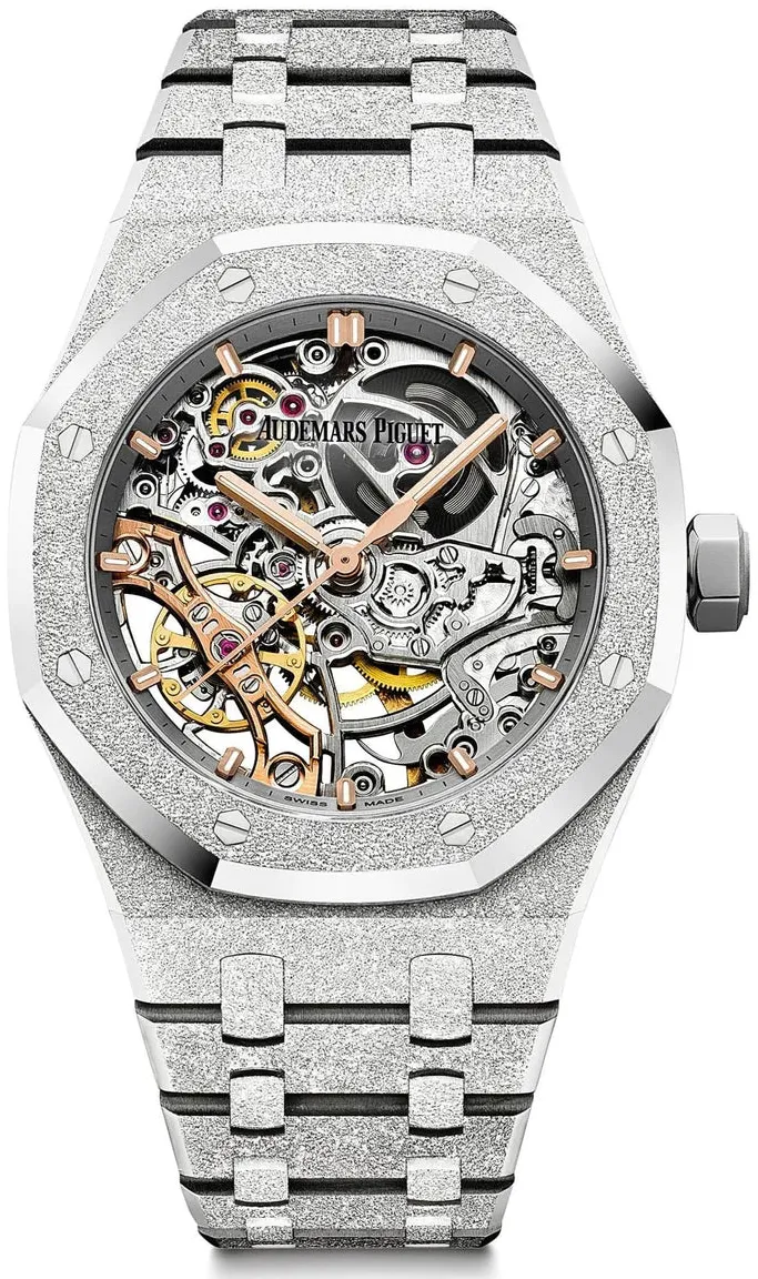 Audemars Piguet Royal Oak 15466BC.GG.1259BC.01 37mm 18k white gold Gray