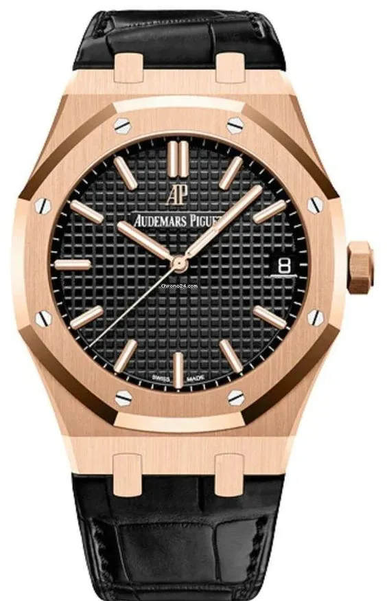 Audemars Piguet Royal Oak 15500OR.OO.D002CR.01 41mm Rose gold Black