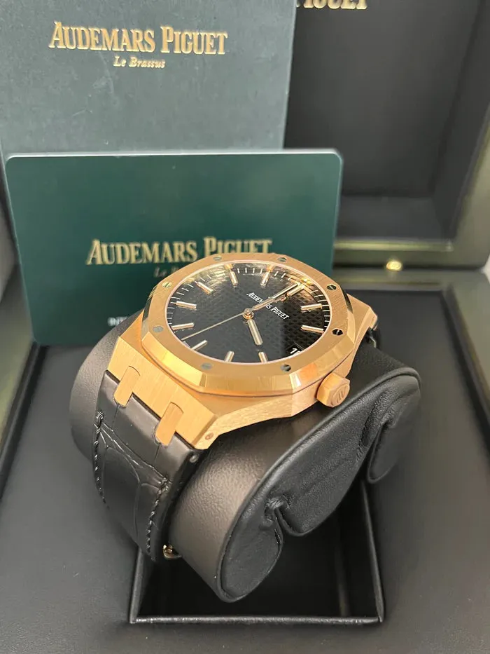 Audemars Piguet Royal Oak 15500OR.OO.D002CR.01 41mm Rose gold Black 3