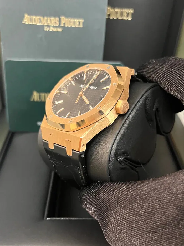 Audemars Piguet Royal Oak 15500OR.OO.D002CR.01 41mm Rose gold Black 6