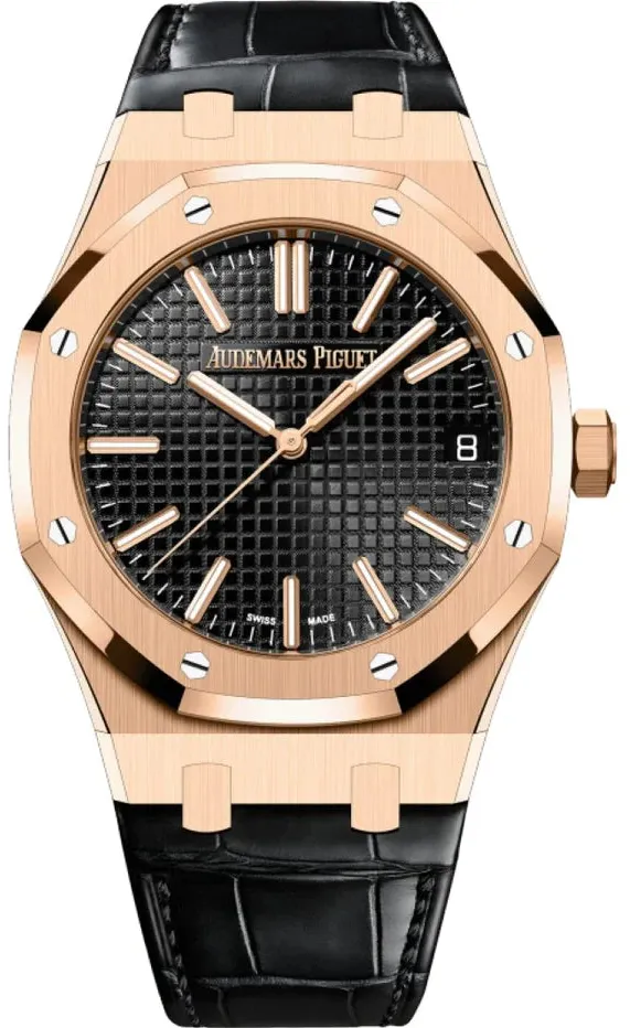 Audemars Piguet Royal Oak 15510OR.OO.D002CR.01 41mm Rose gold Black