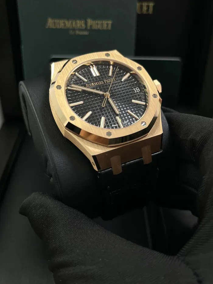 Audemars Piguet Royal Oak 15510OR.OO.D002CR.01 41mm Rose gold Black 5