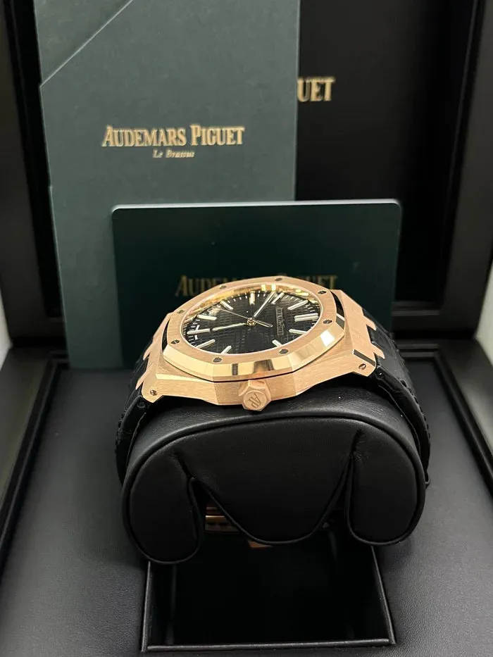 Audemars Piguet Royal Oak 15510OR.OO.D002CR.01 41mm Rose gold Black 9