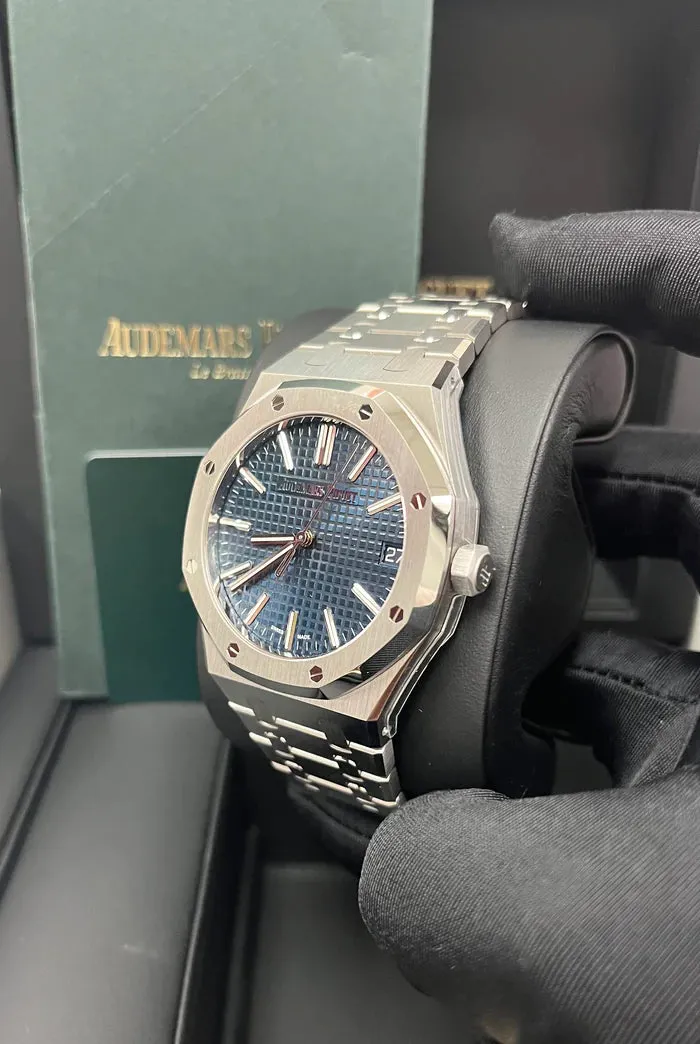 Audemars Piguet Royal Oak 15510ST.OO.1320ST.06 41mm Stainless steel Blue 5