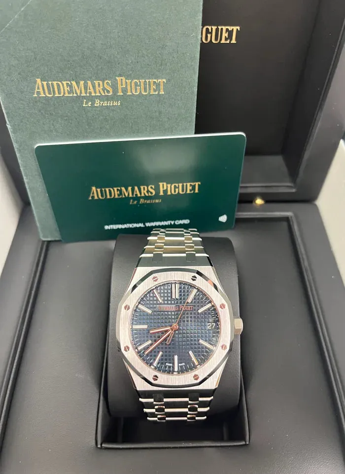 Audemars Piguet Royal Oak 15510ST.OO.1320ST.06 41mm Stainless steel Blue 7