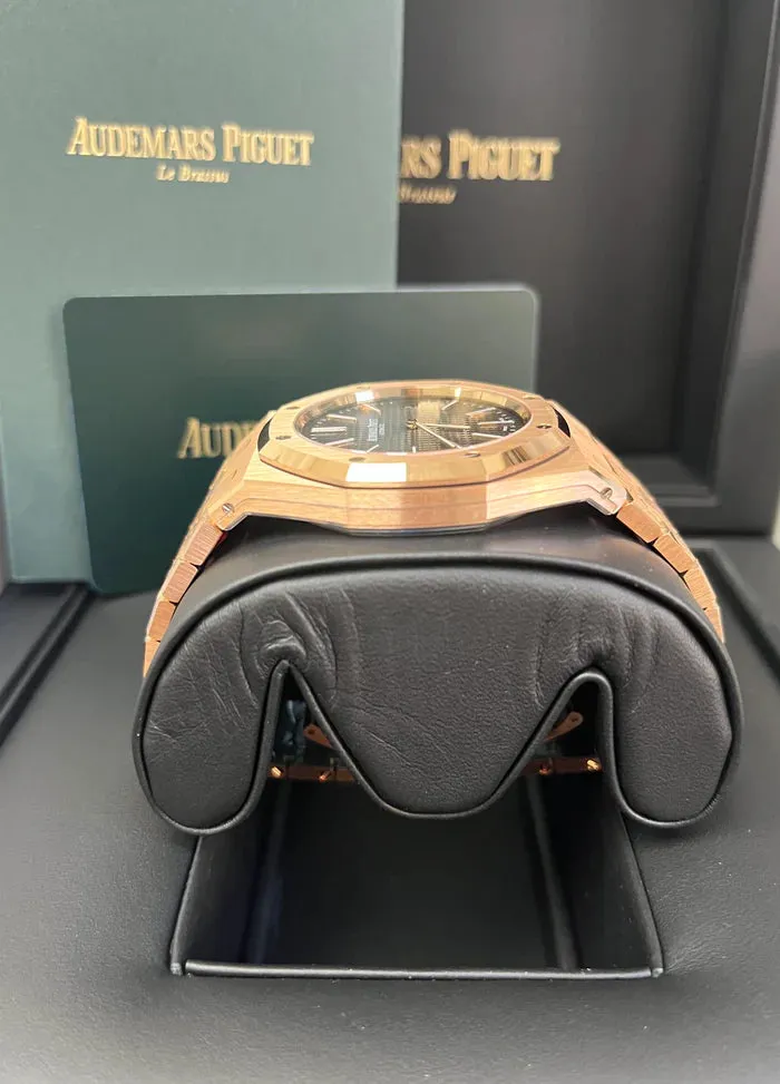 Audemars Piguet Royal Oak 16202OR.OO.1240OR.02 Rose gold Smoked gray 10