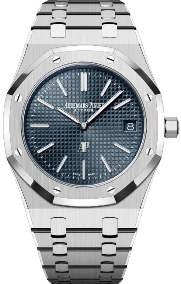 Audemars Piguet Royal Oak 16202ST.OO.1240ST.01 Stainless steel Blue