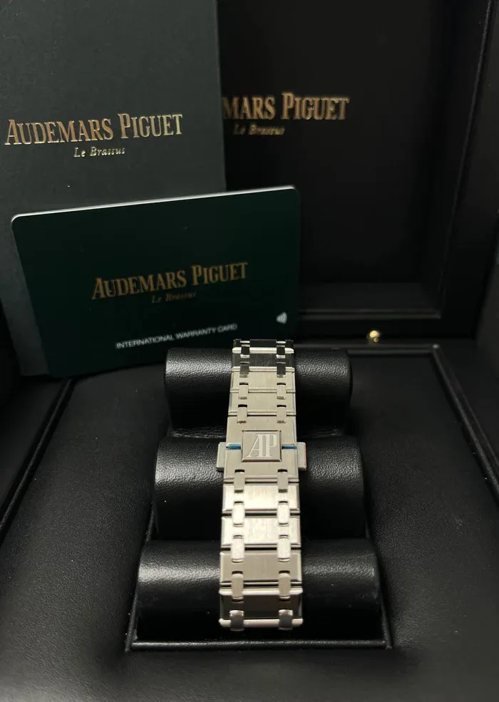 Audemars Piguet Royal Oak 16202ST.OO.1240ST.01 Stainless steel Blue 2