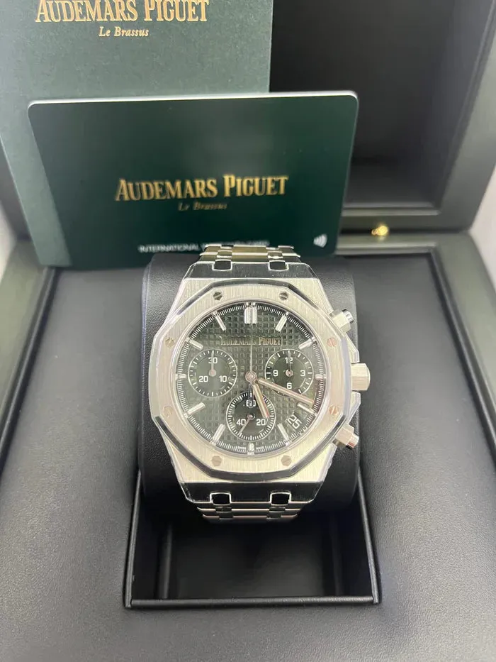 Audemars Piguet Royal Oak 26240ST.OO.1320ST.04 41mm Stainless steel Green 7