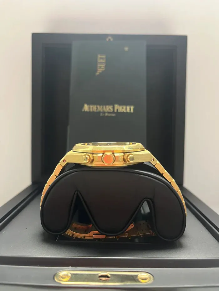 Audemars Piguet Royal Oak 26331BA.OO.1220BA.01 41mm Yellow gold and 18k yellow gold Blue 6