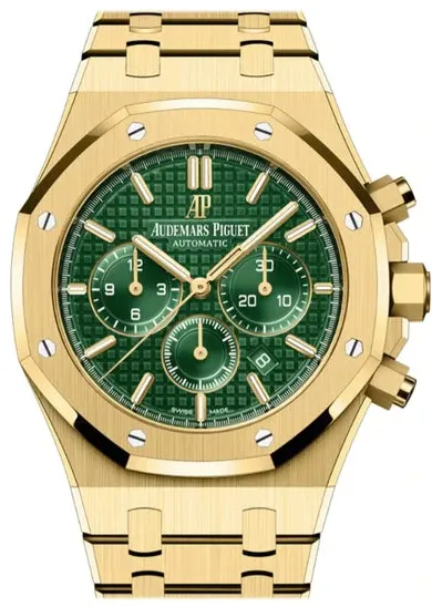 Audemars Piguet Royal Oak 26331BA.OO.1220BA.02 41mm Yellow gold Green