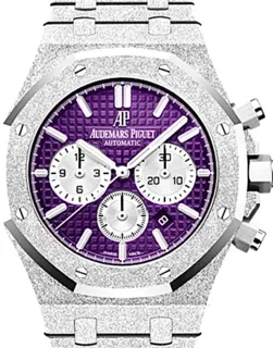 Audemars Piguet Royal Oak 26331BC.GG.1224BC.01 White gold Purple