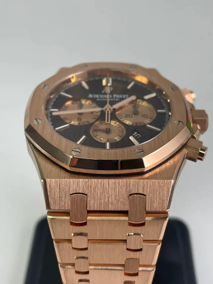 Audemars Piguet Royal Oak 26331OR.OO.1220OR.02 41mm Rose gold Brown 1