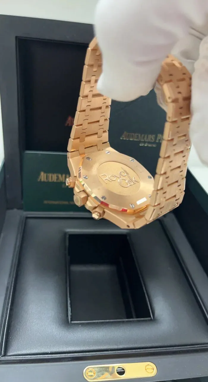 Audemars Piguet Royal Oak 26331OR.OO.1220OR.02 41mm Rose gold Brown 2